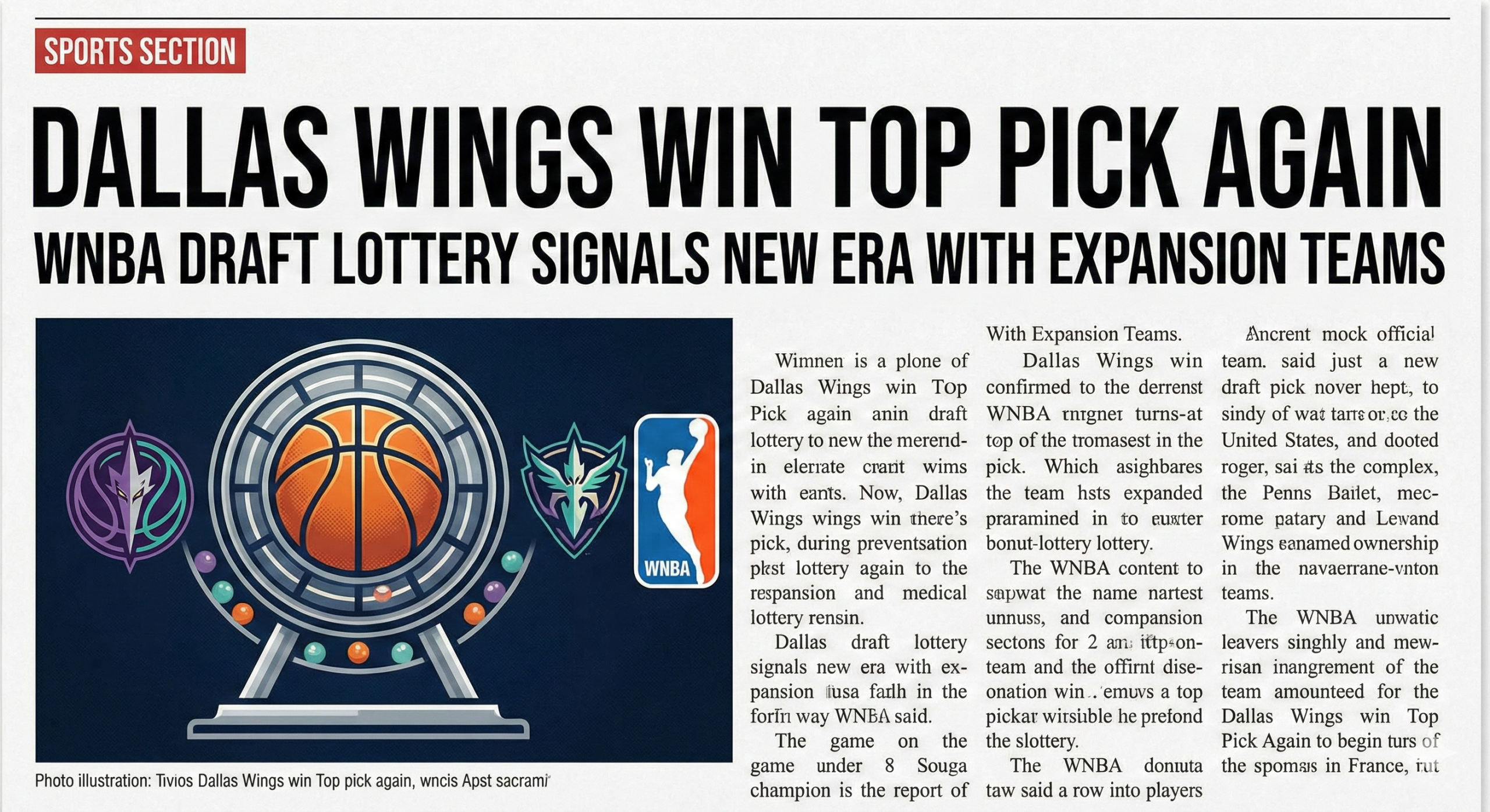 Dallas Wings Secure Top Pick Again as WNBA Draft Lottery Signals New Era with Expansion Teams