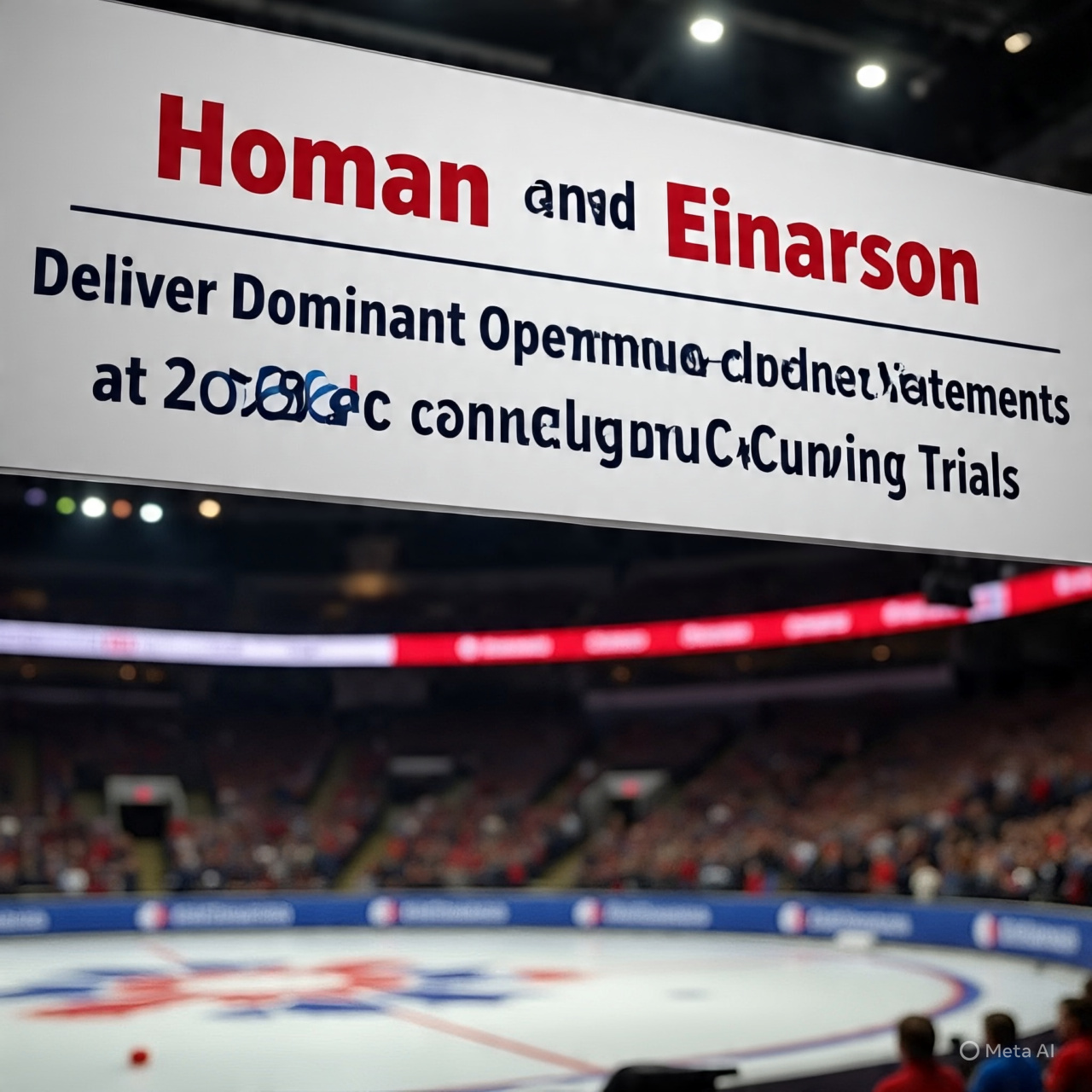 Homan and Einarson Deliver Dominant Opening Statements at 2025 Canadian Olympic Curling Trials