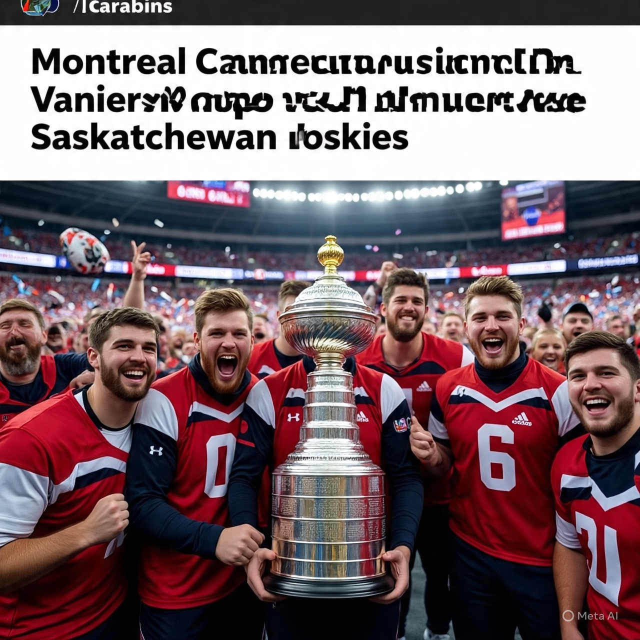 Montreal Carabins Clinch 60th Vanier Cup with Dominant Victory Over Saskatchewan Huskies