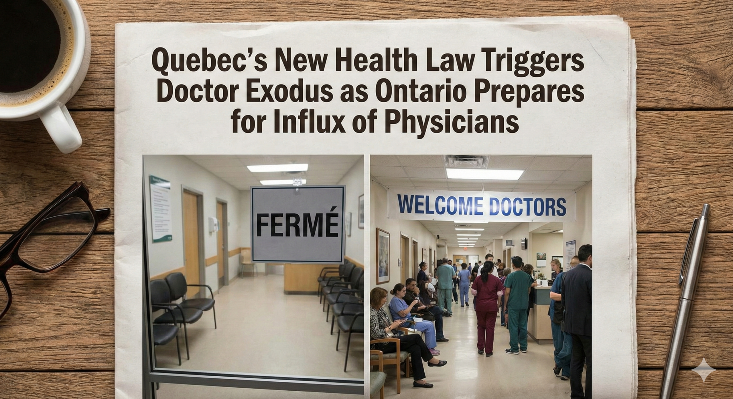 Quebec’s New Health Law Triggers Doctor Exodus as Ontario Prepares for Influx of Physicians
