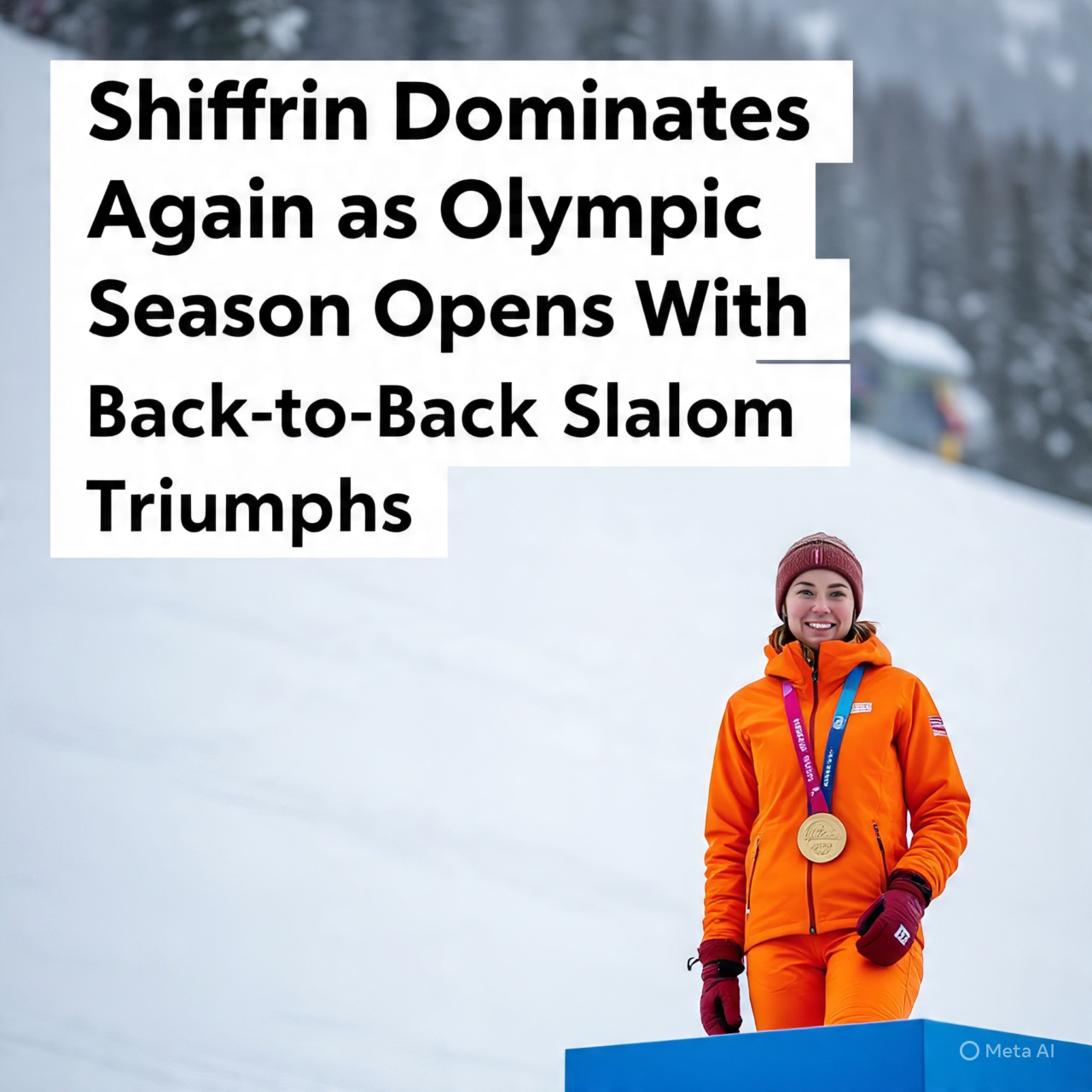 Shiffrin Dominates Again as Olympic Season Opens With Back-to-Back Slalom Triumphs