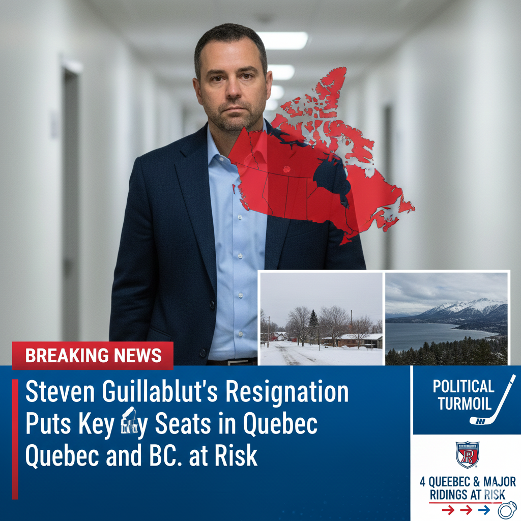 Steven Guilbeault’s Resignation Puts Key Seats in Quebec and B.C. at Risk