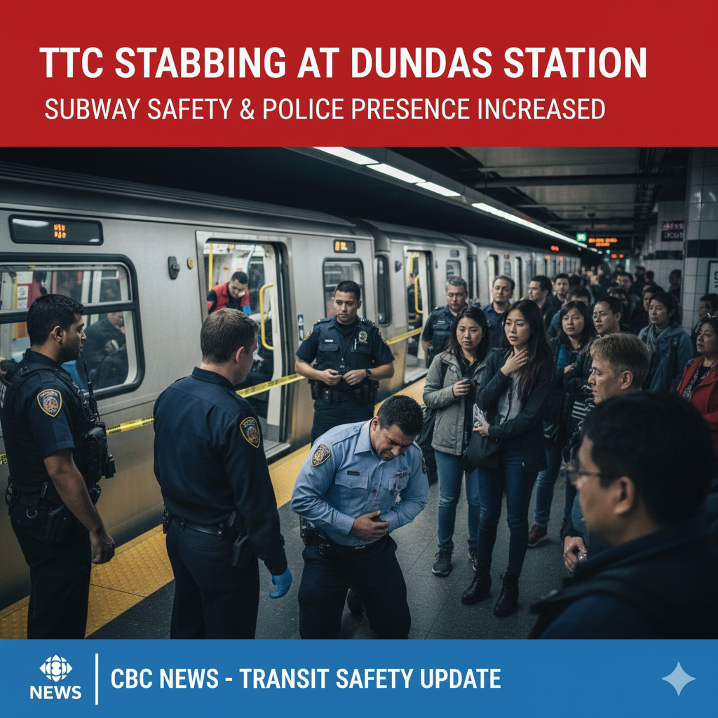 TTC Employee Stabbed at Dundas Station Sparks Renewed Focus on Subway Safety and Police Presence