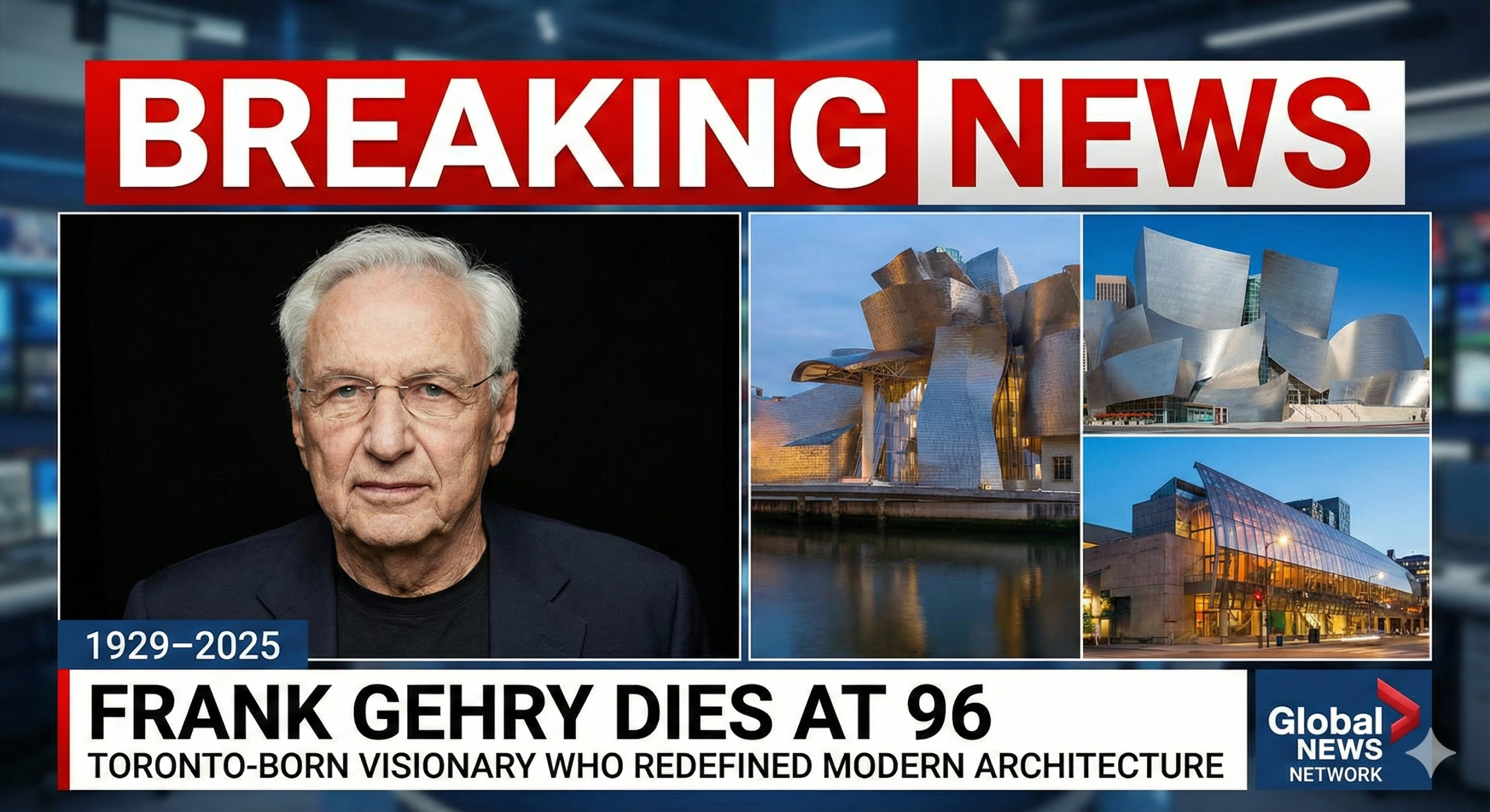 Frank Gehry Dies at 96 Remembering the Toronto-Born Visionary Who Redefined Modern Architecture