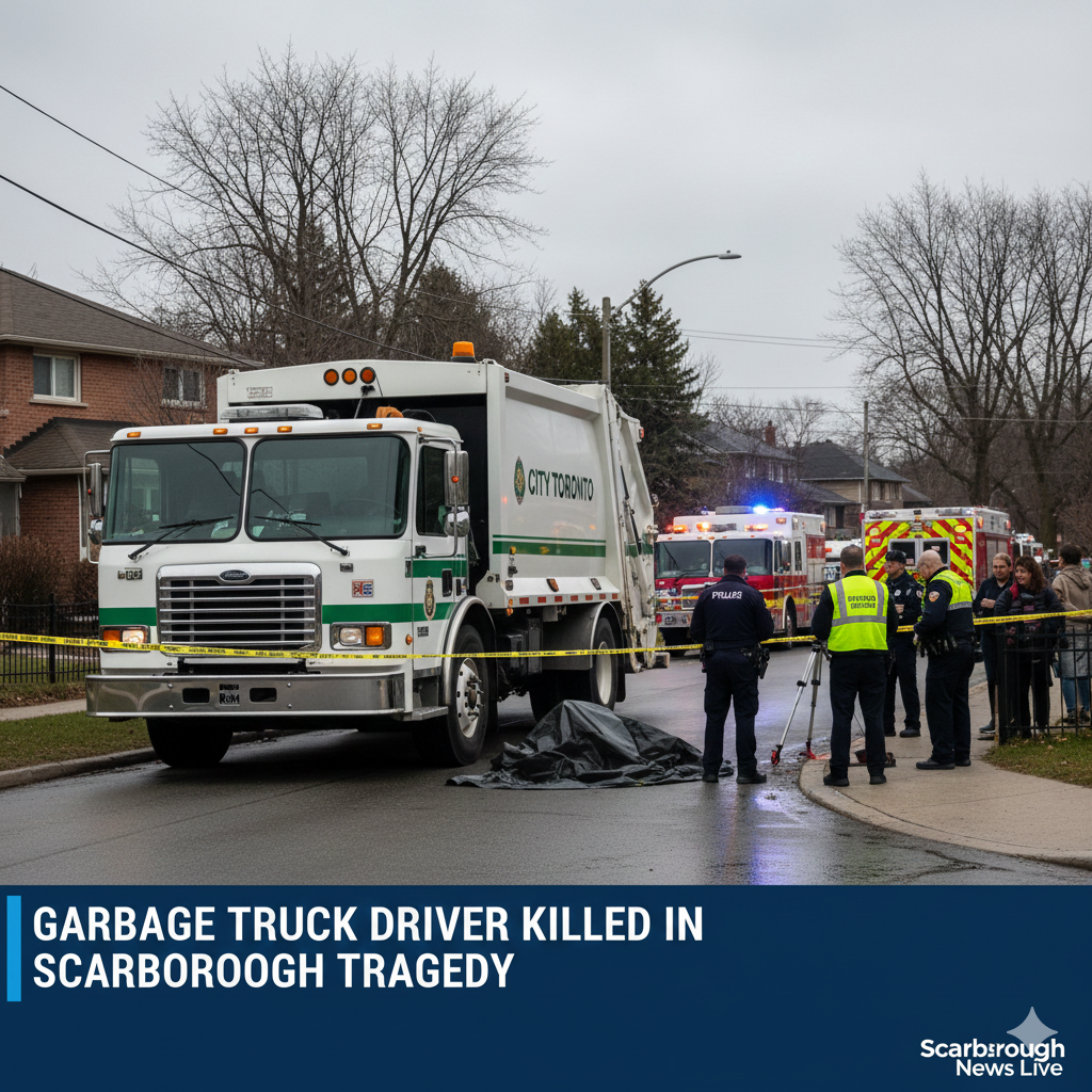 Garbage Truck Driver Killed by His Own Vehicle in Scarborough A Detailed Explanation of the Tragic Incident