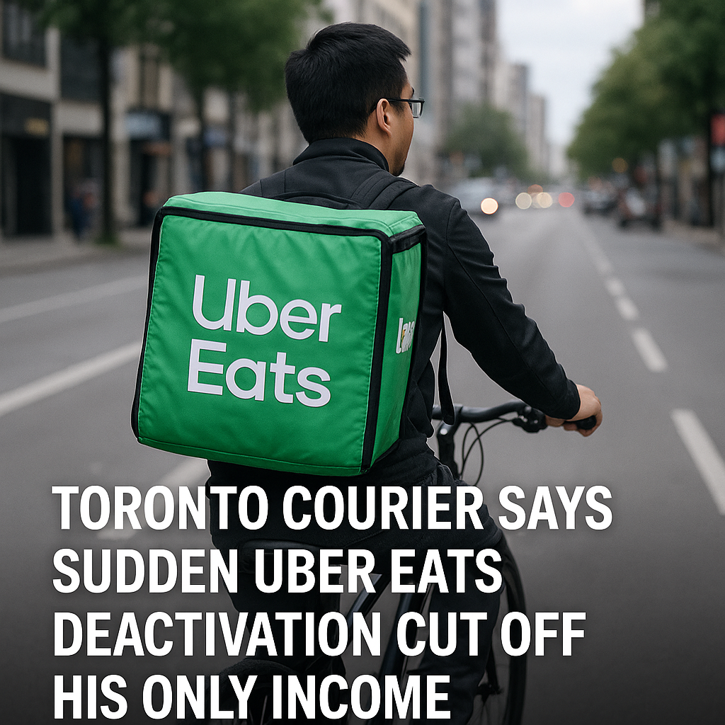Toronto Courier Says Sudden Uber Eats Deactivation Cut Off His Only Income