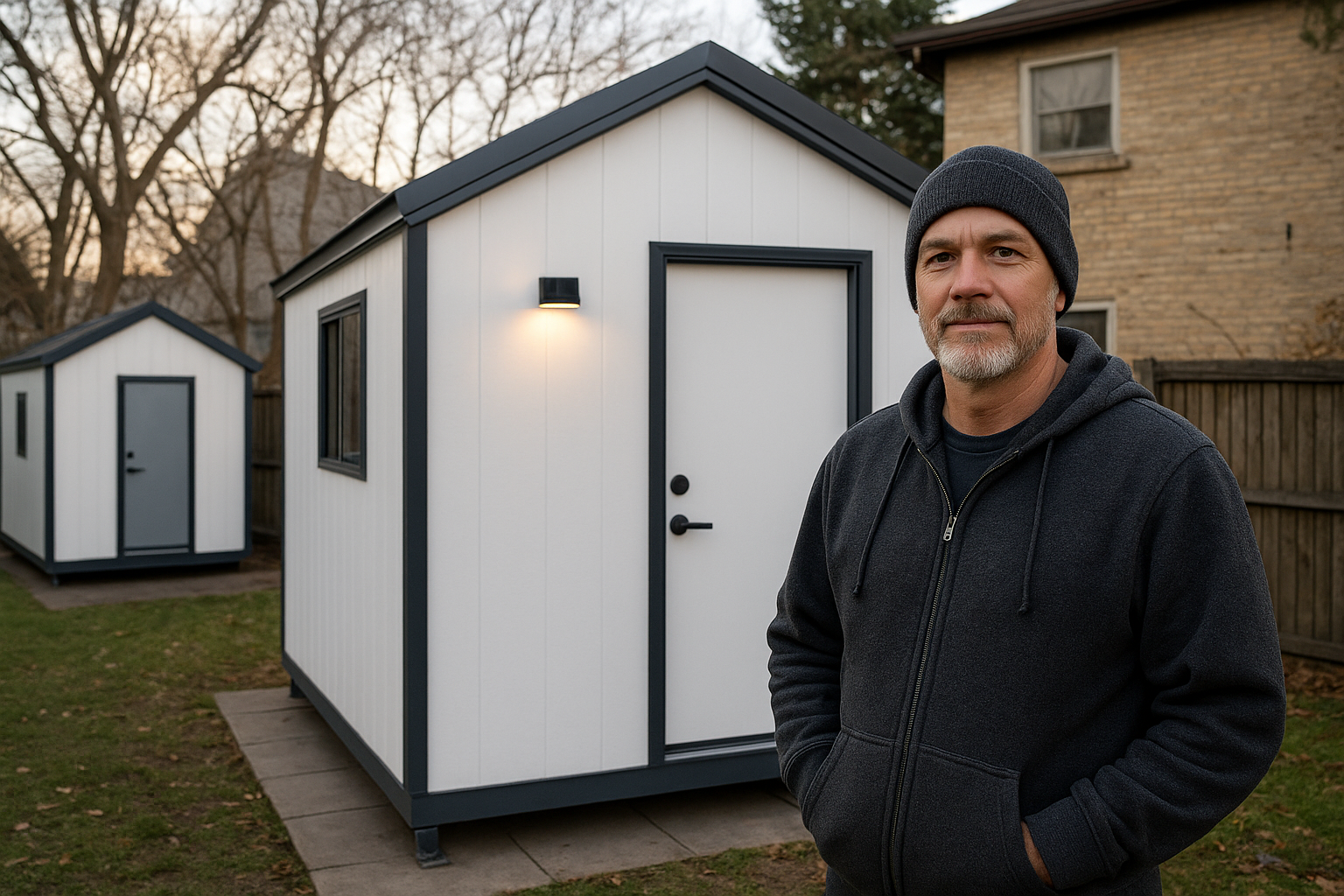 Toronto Micro-Shelter Advocate Launches New Tiny Homes in Private Backyard, Offering Lifeline to Unhoused Residents
