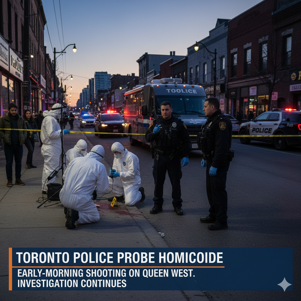 Toronto Police Probe Early-Morning Homicide in Queen West as Investigation Continues